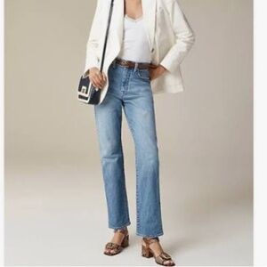 New Sold out J Crew 96 Straight jeans 27  $148 medium wash